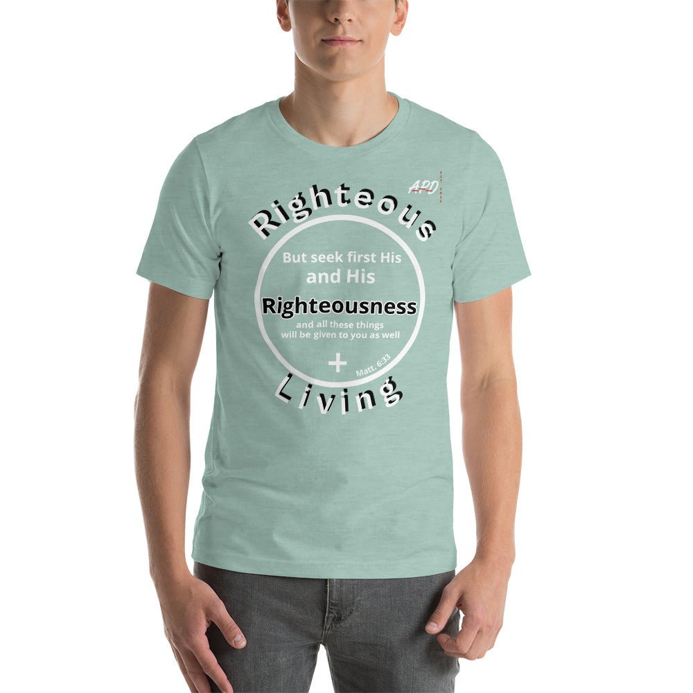 APD Adult Short Sleeve Righteous T - shirt - AProphet'sDaughter