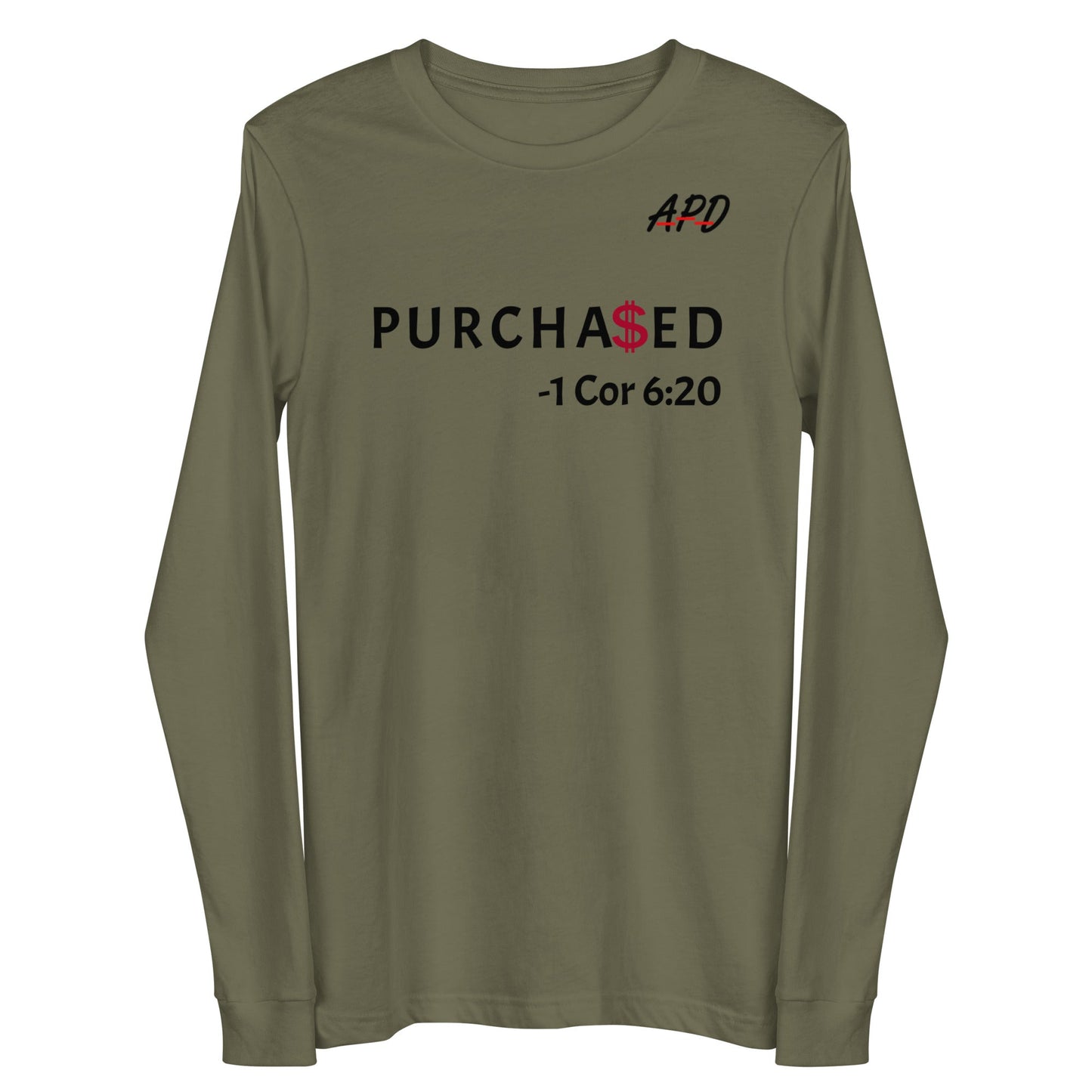 APD Blood Bought Long Sleeve Tee - AProphet'sDaughter