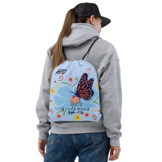 APD Butterfly Drawstring bag - AProphet'sDaughter