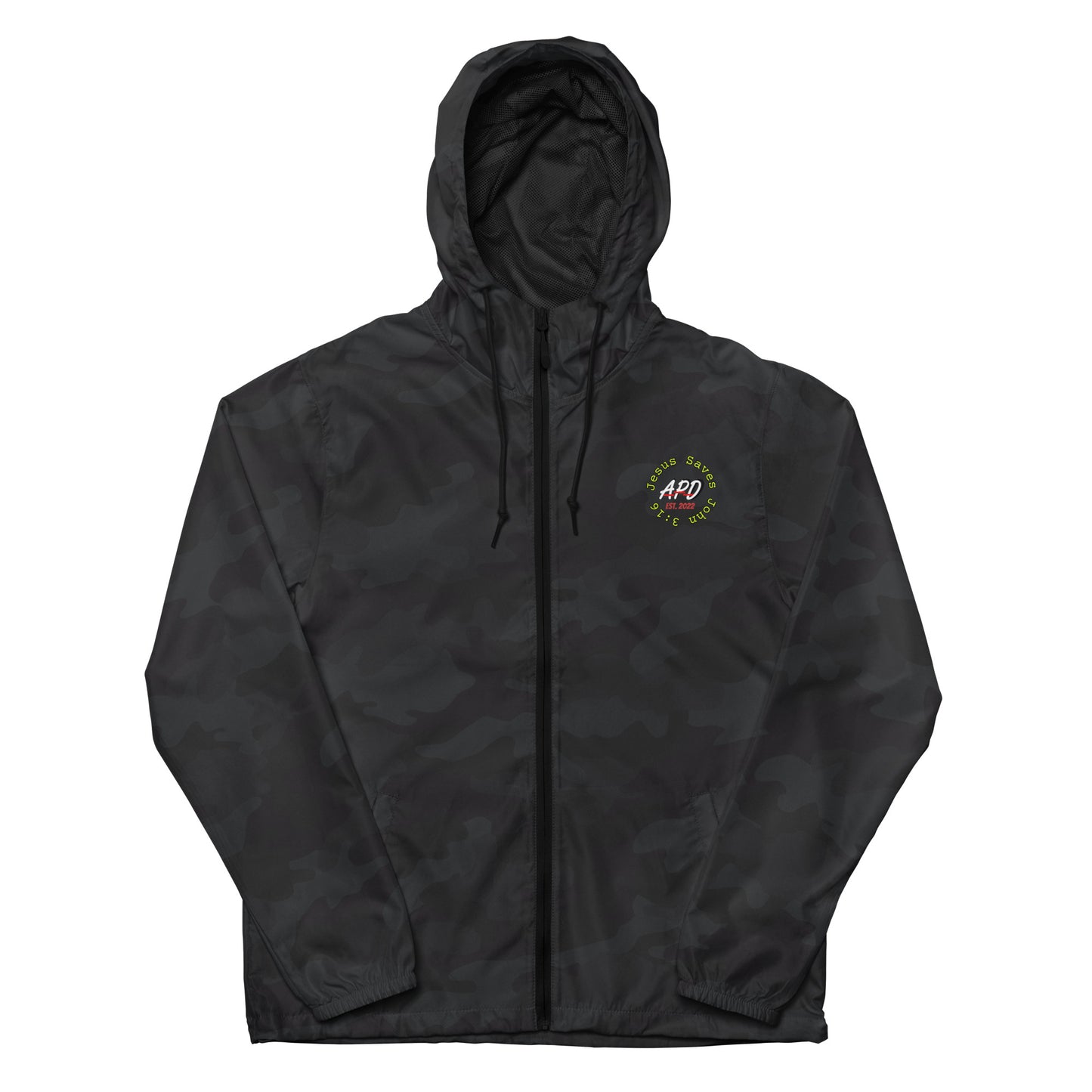 APD Unisex Lightweight Windbreaker