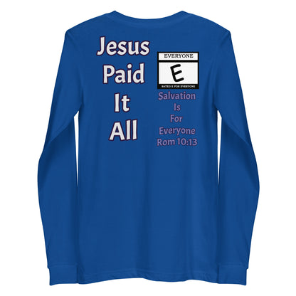 APD Jesus Paid It All Tee