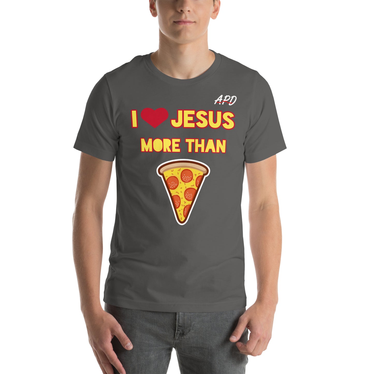 APD I Love Jesus More Than Short Sleeve Tee