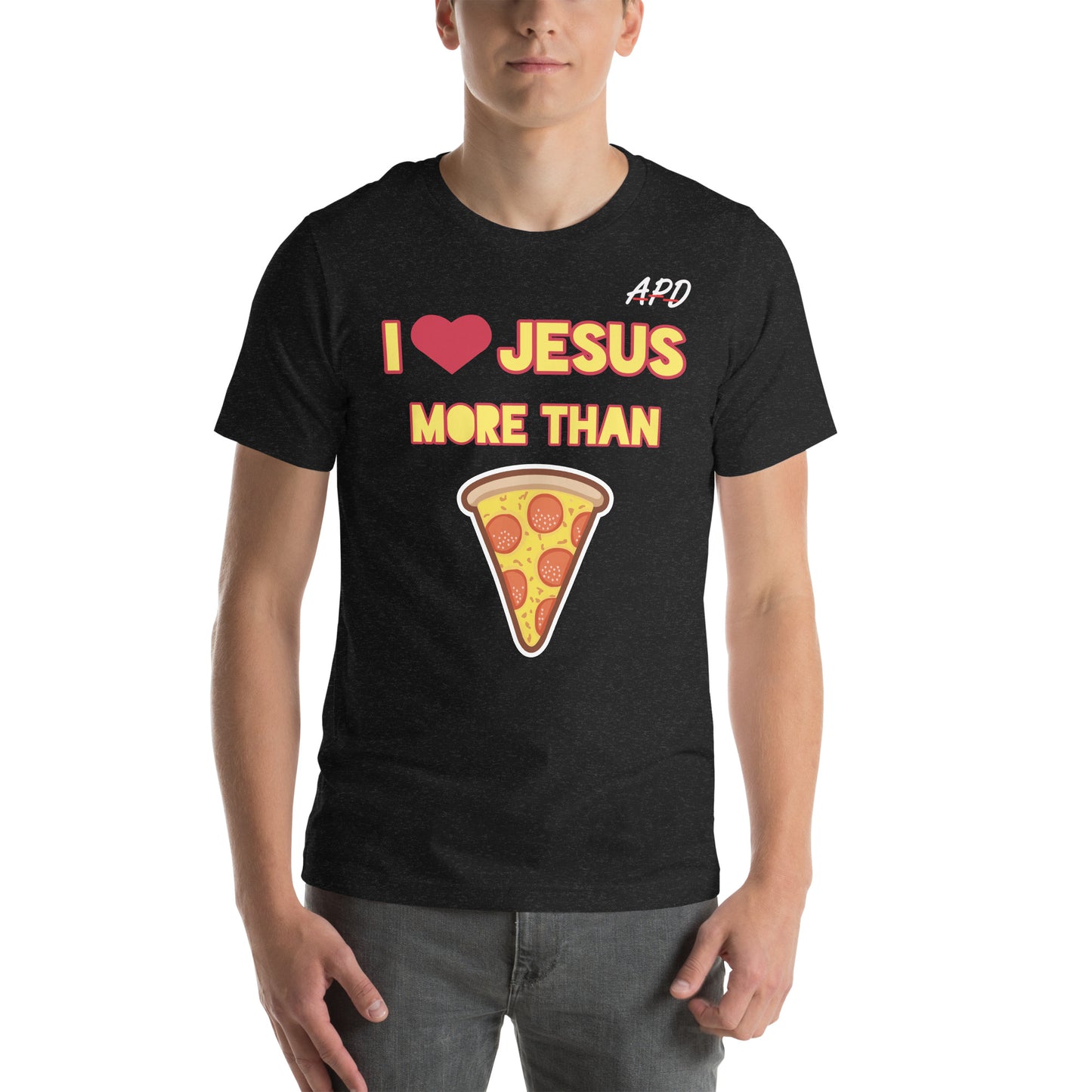 APD I Love Jesus More Than Short Sleeve Tee