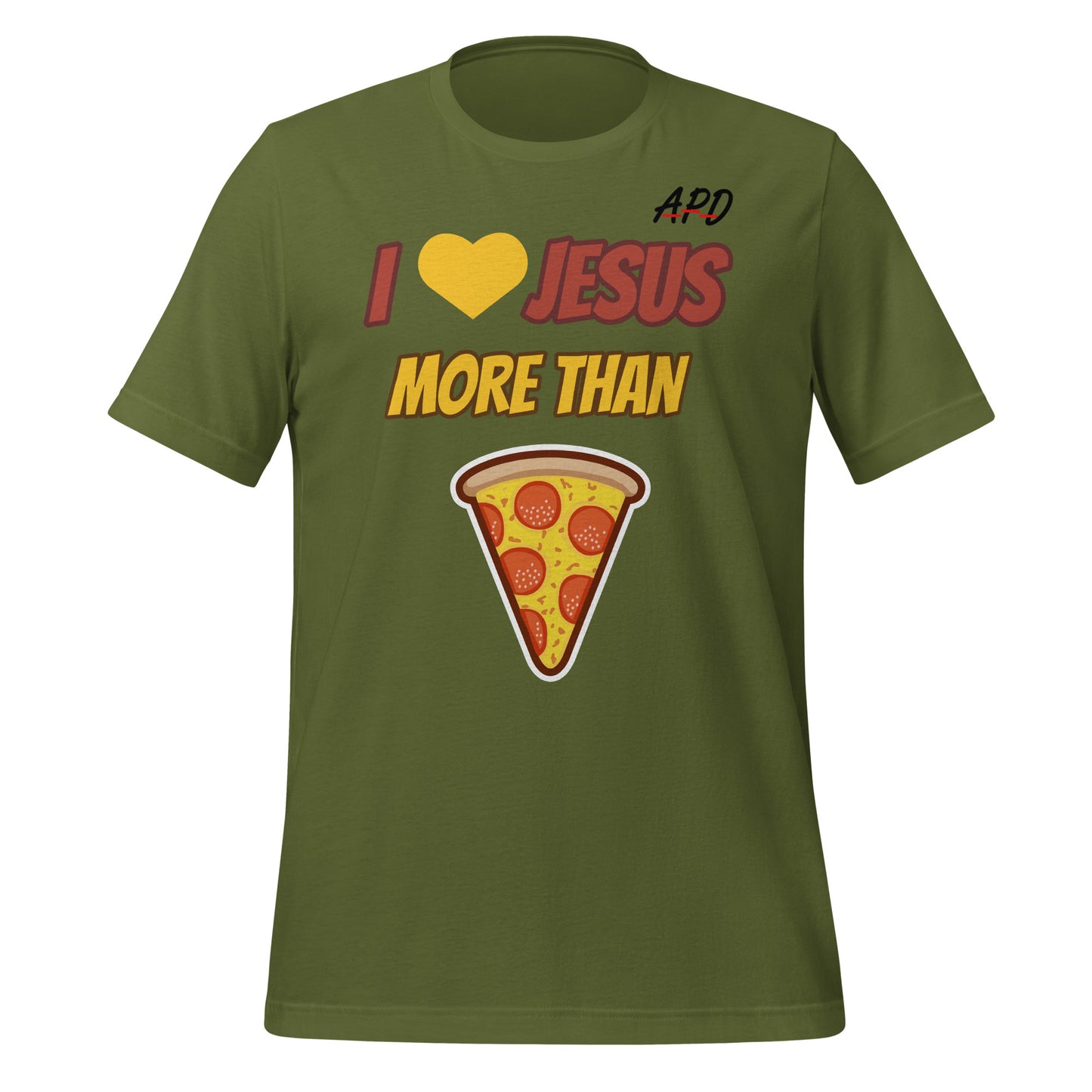 APD I Love Jesus More Than Short Sleeve Tee