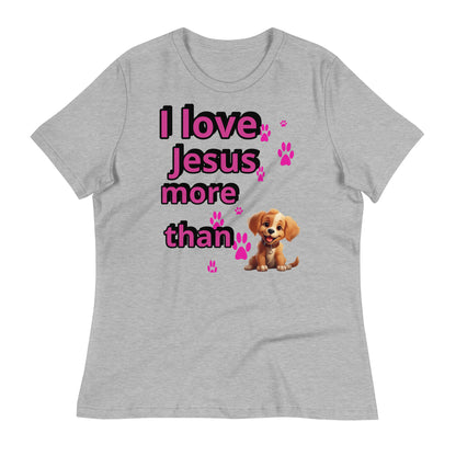 APD I Love Jesus More Than Short Sleeve Tee