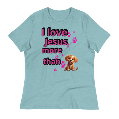 APD I Love Jesus More Than Short Sleeve Tee