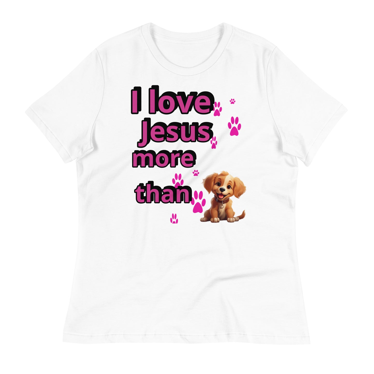 APD I Love Jesus More Than Short Sleeve Tee