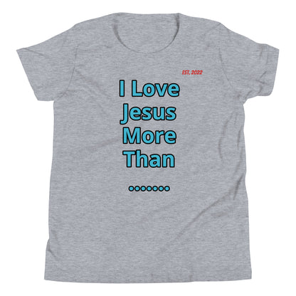 APD I Love Jesus More Than Short Sleeve Tee