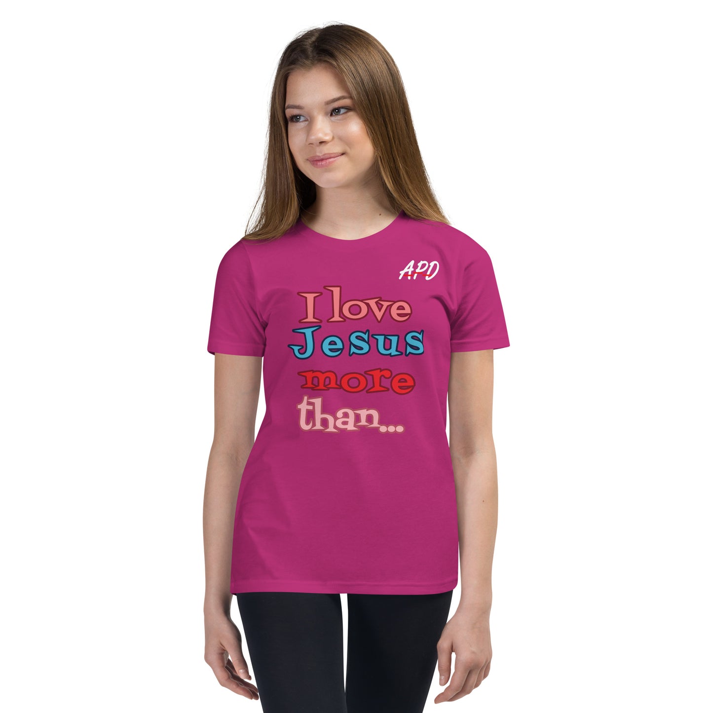 APD I Love Jesus Tee