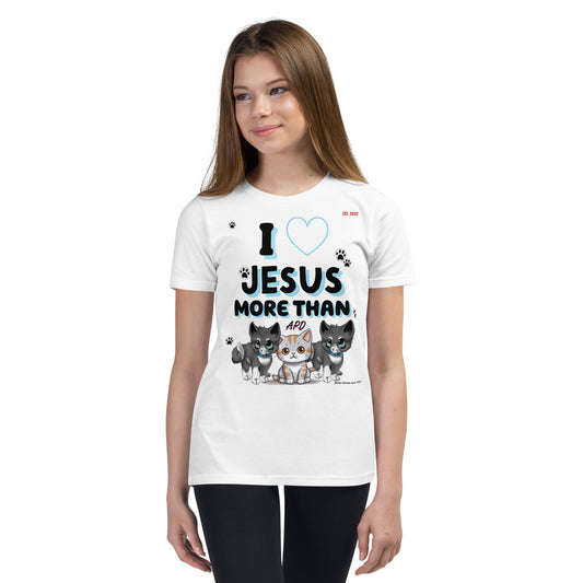 APD I Love Jesus More Than Short Sleeve Tee