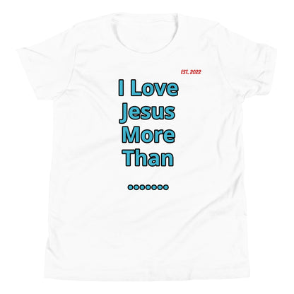 APD I Love Jesus More Than Short Sleeve Tee