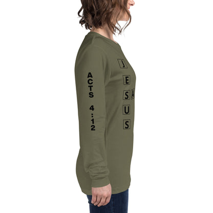 APD Jesus Saves Long Sleeve Tee