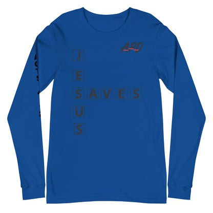 APD Jesus Saves Long Sleeve Tee