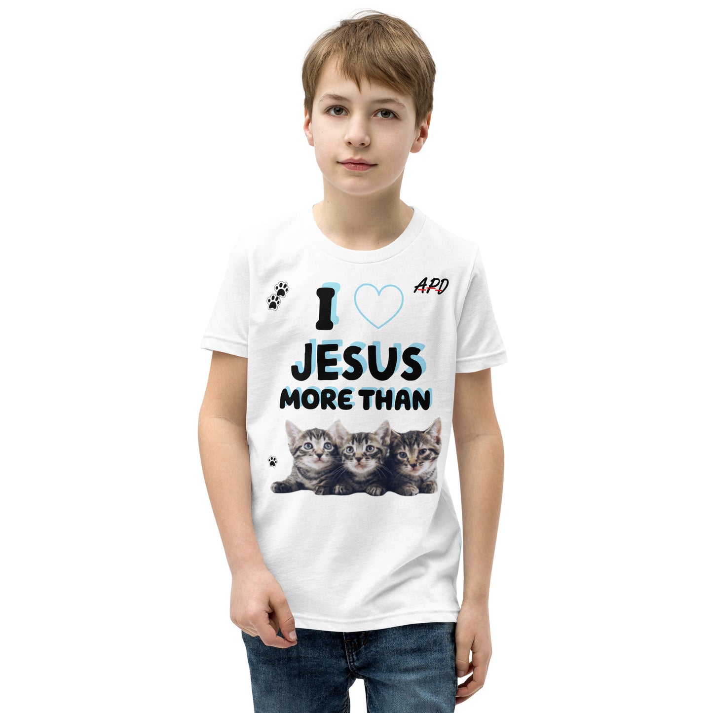 APD I Love Jesus More Than Graphic Tee